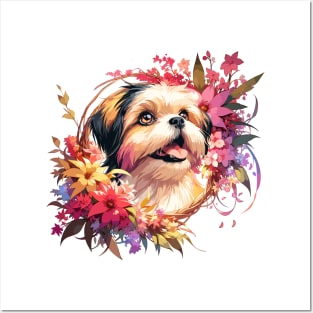 Lowchen Mothers Day Dog Mom Special Gift Portrait Posters and Art